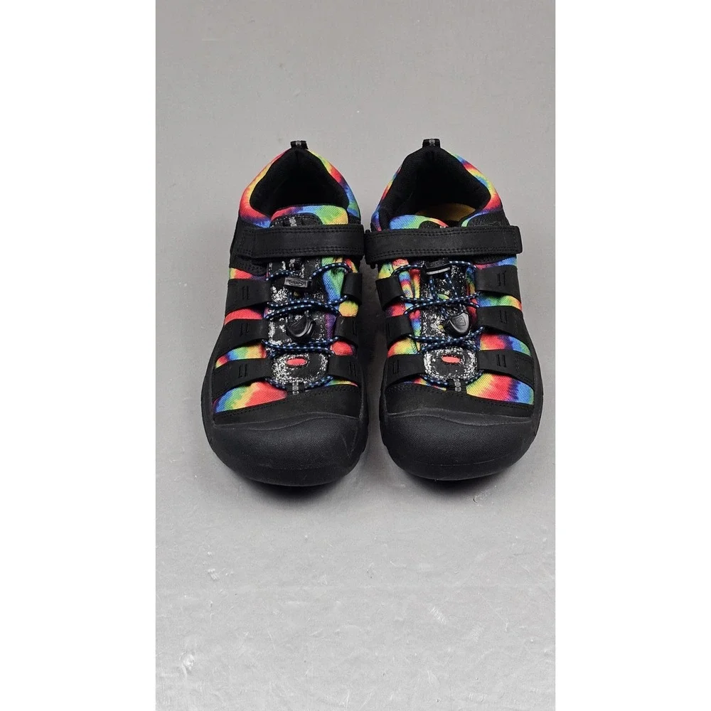 Keen Newport Hiking Fisherman Sandals‎ Kids 4Y Water Shoe Multicolor Tye Dye